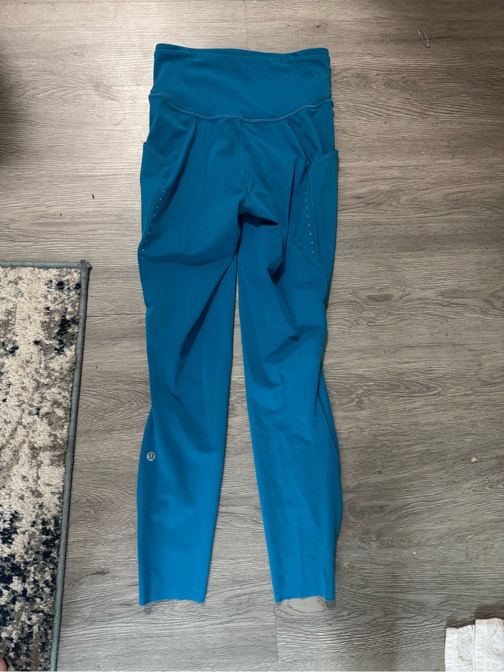 lululemon athletica Teal High-Rise Side-Pocket Leggings